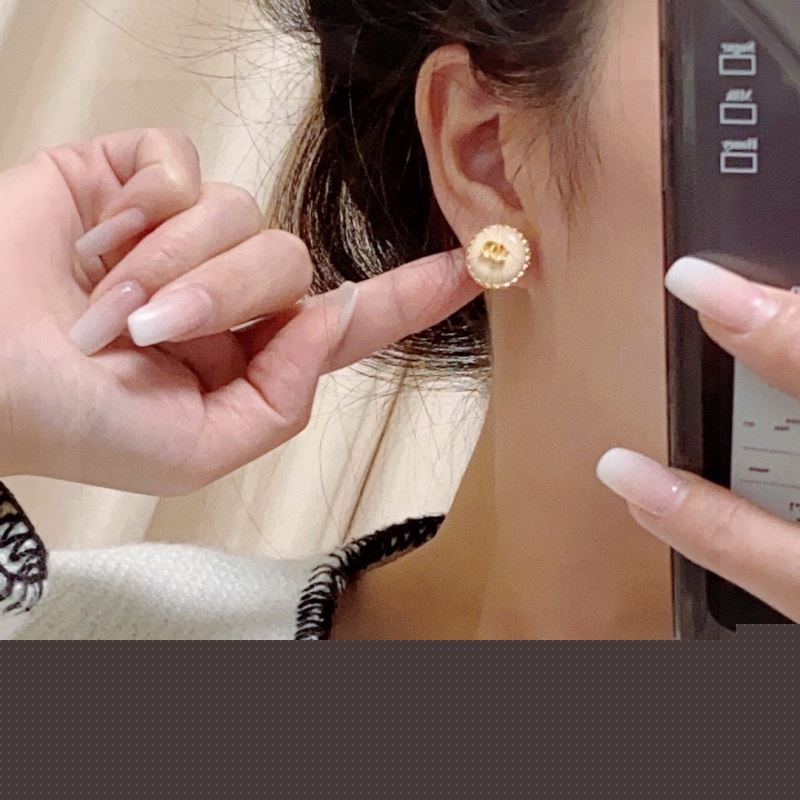Ch*el earrings
